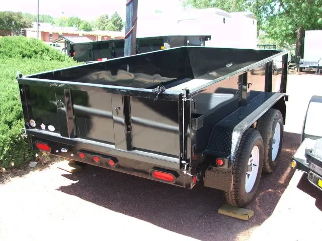 10ft Single Ram Dump Trailer