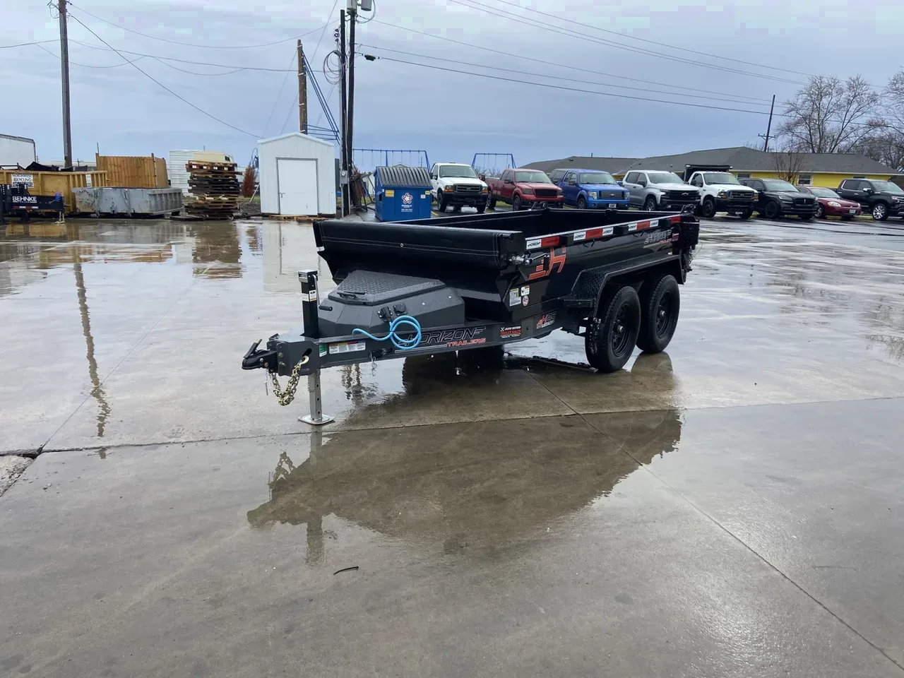 Horizon 10'X60X18" BP Dump Trailer