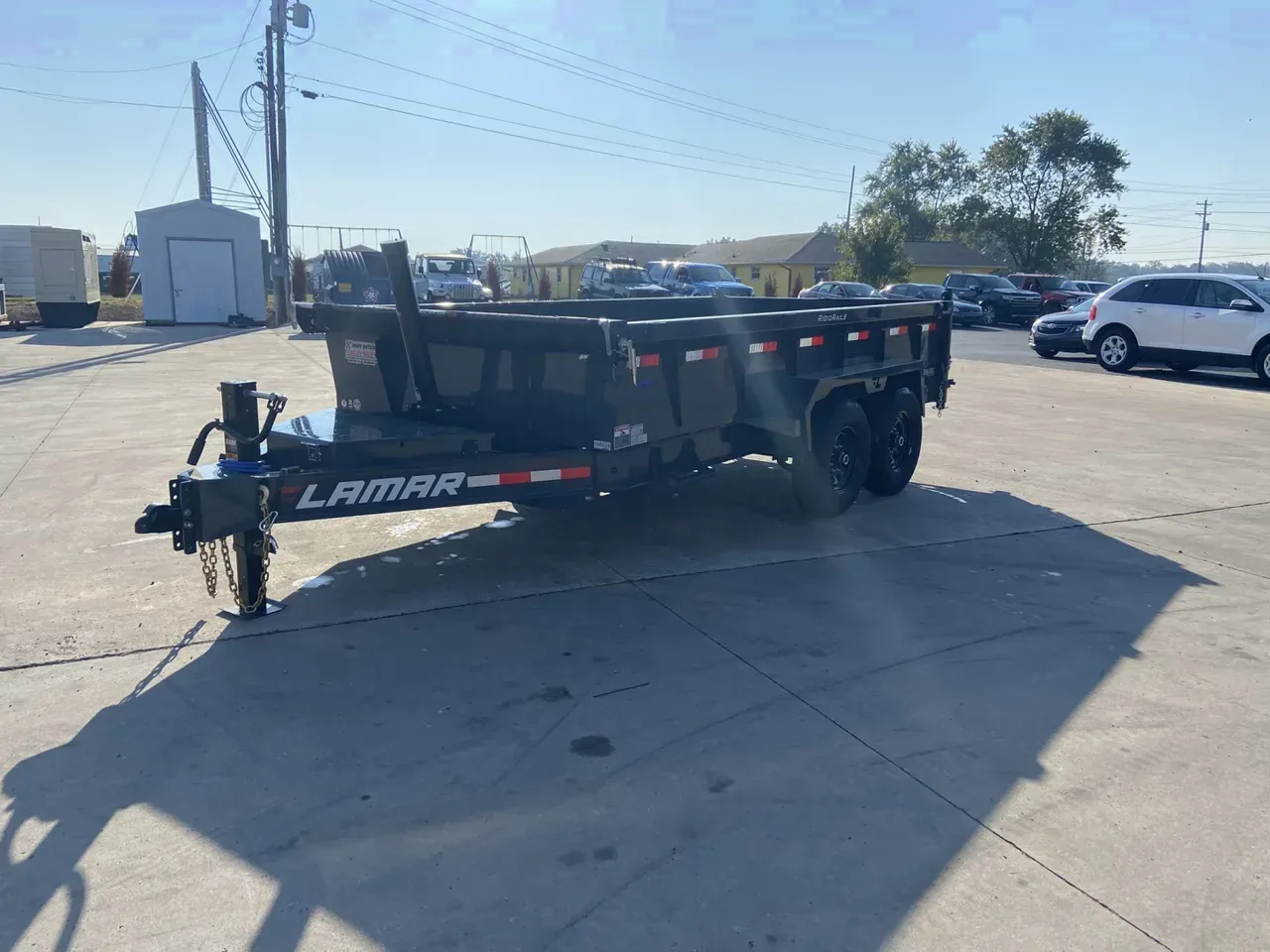 2026 Lamar Dump Trailer 14'