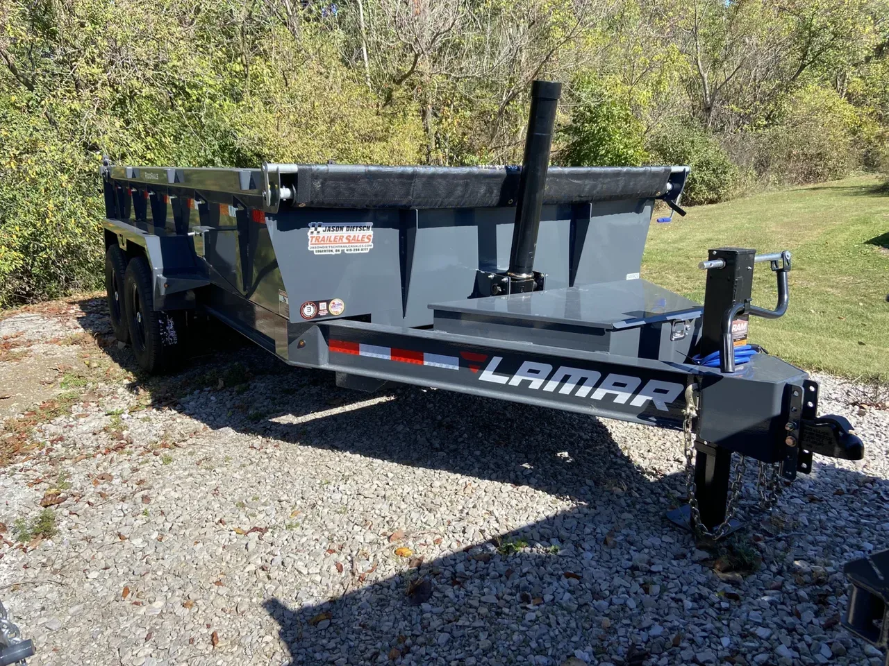 2026 Lamar Dump Trailer 14'