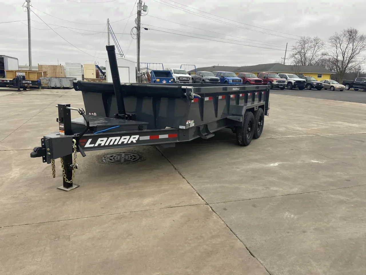 83" X 16' DT - 14K Telescopic Dump