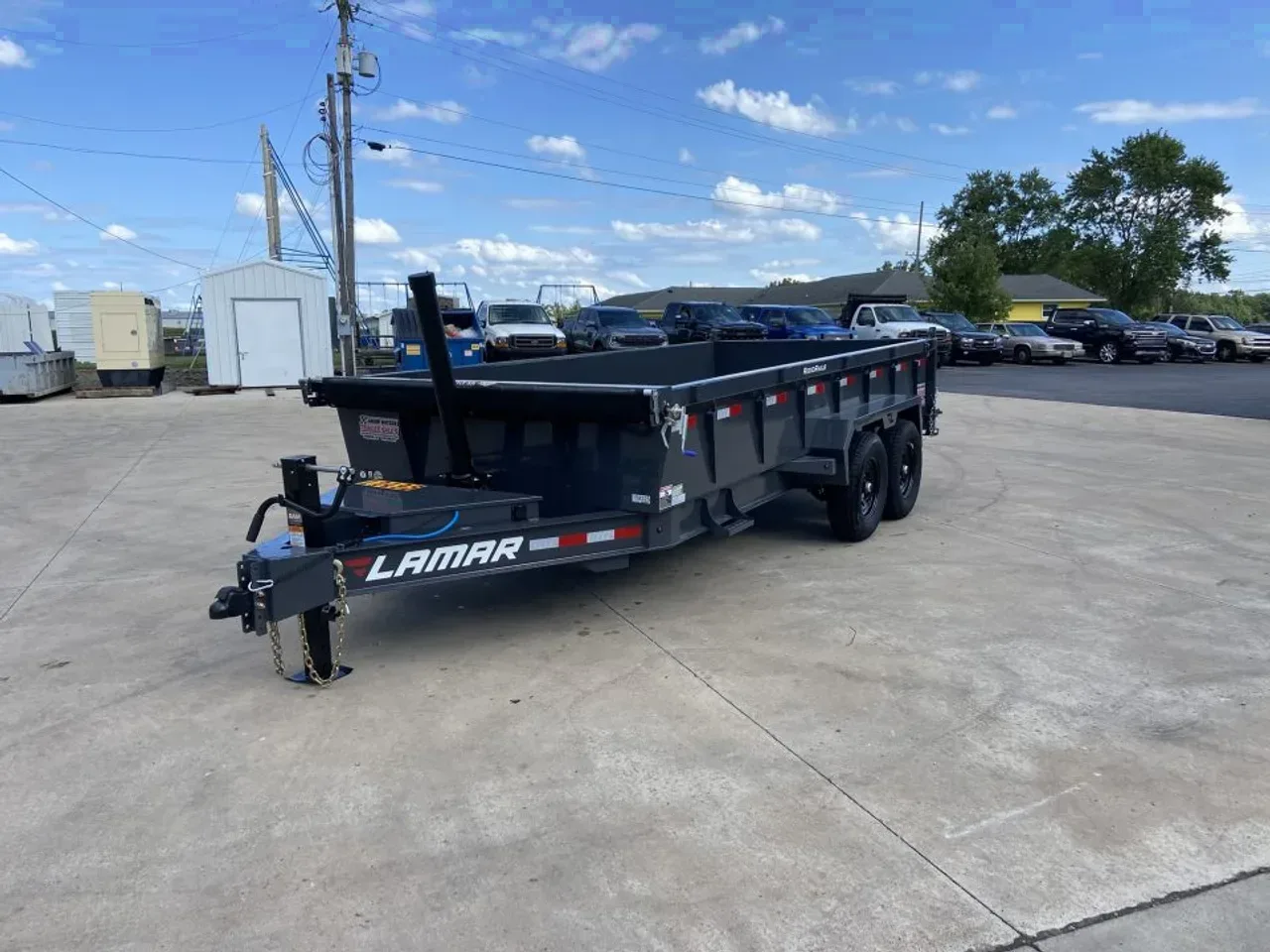 Lamar Dump Trailer 83" X 16' 14K