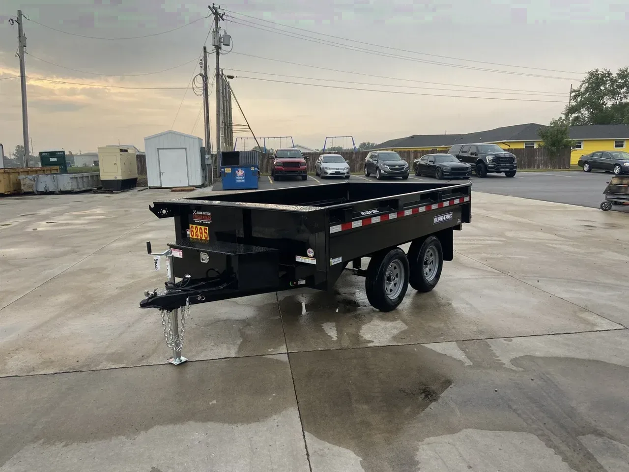 Sure-Trac 6x10 Deckover Dump Trailer