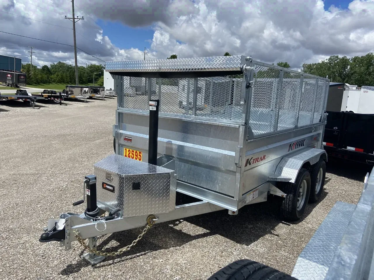 K-Trail 6x10 Dump Trailer