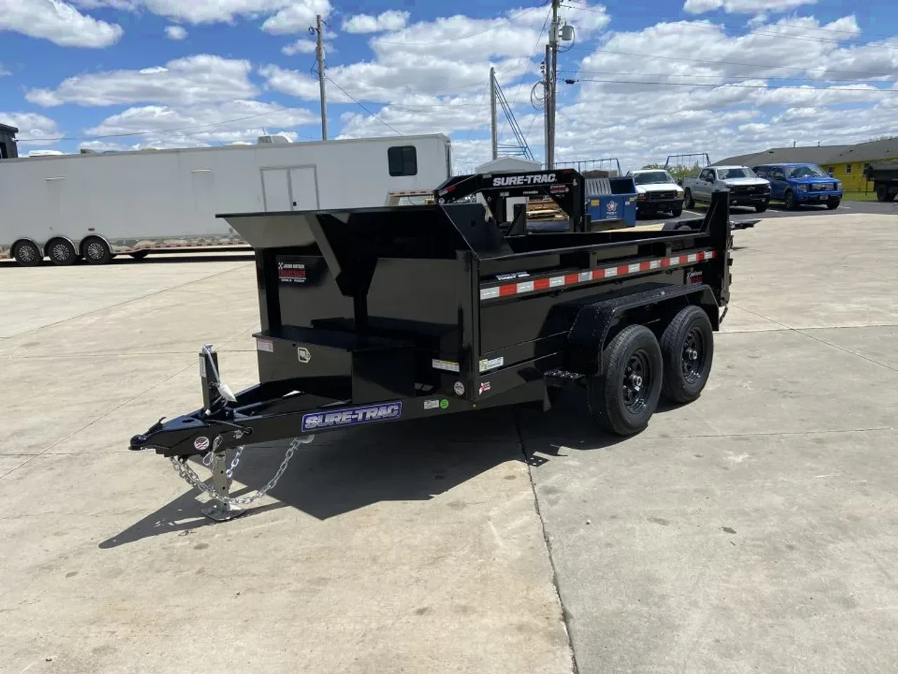 Sure-Trac 6X10 SD LP SINGLE RAMP DUMP