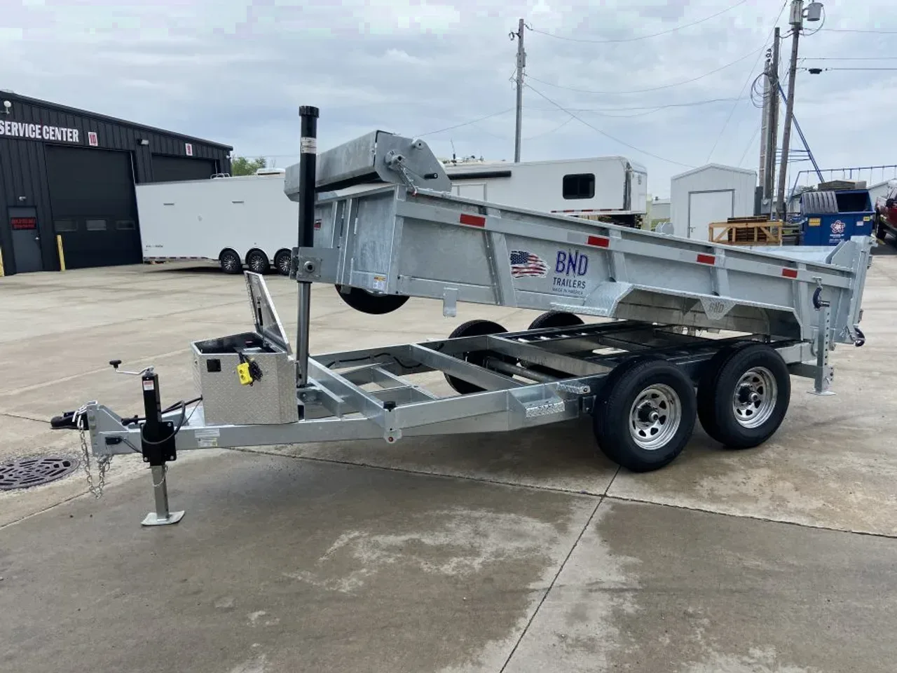 BND GAL 6X12 Dump Trailer
