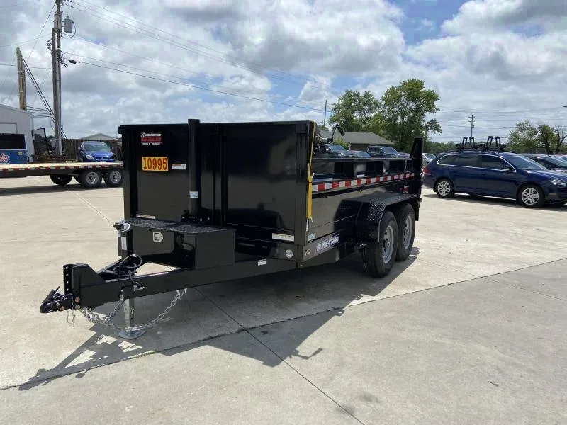 2025 Sure-Trac 7x12 HD Low Profile Dump Trailer 12K Telescopic