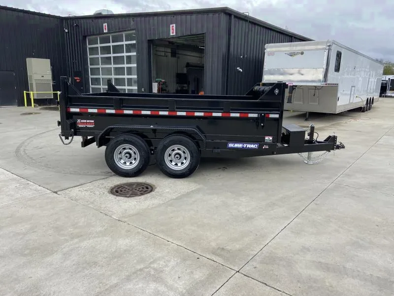 2025 Sure-Trac 7x12 Low Profile Dual Ram Dump Trailer 12K - Edgerton, OH