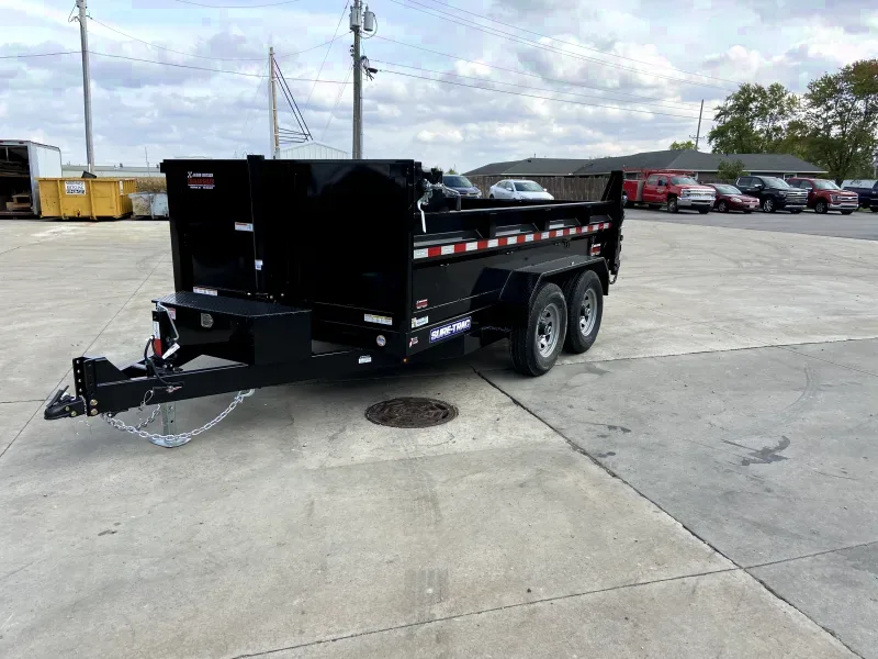 2025 Sure-Trac 7x12 HD Low Profile Dump Trailer 12K for Sale