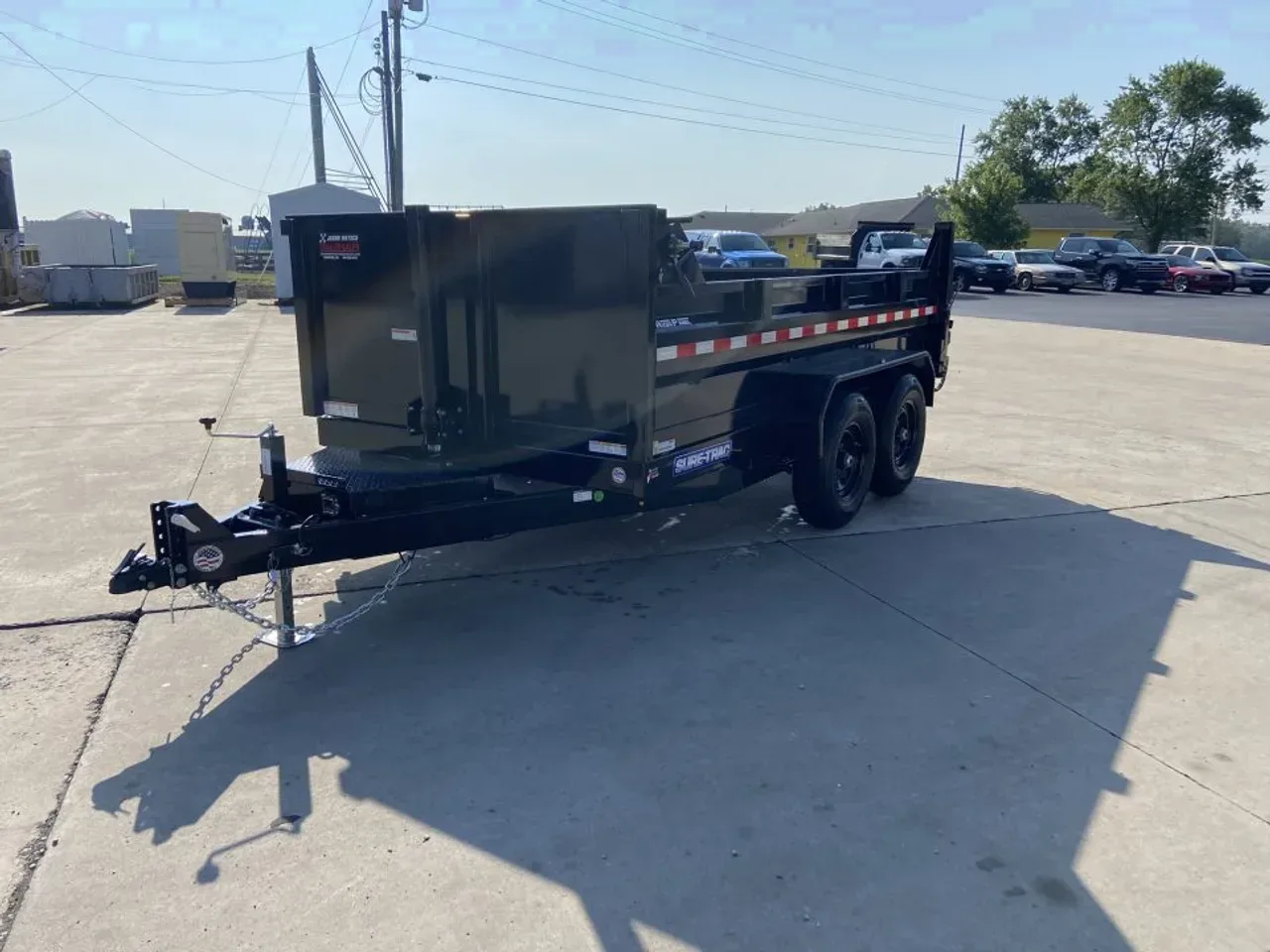 Sure-Trac 7X12 Tele Dump Trailer