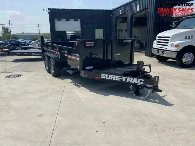 2025 Sure-Trac 7x14 Pro Series Telescopic Dump Trailer 15.4K – Make an Offer!