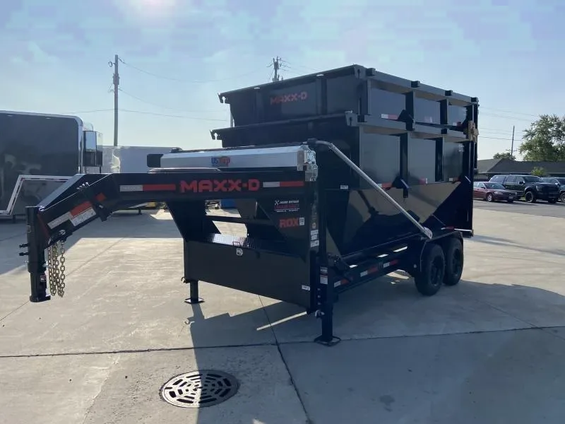 2025 MAXX-D ROX Roll Off Bin Trailer 7x14 - Edgerton, OH