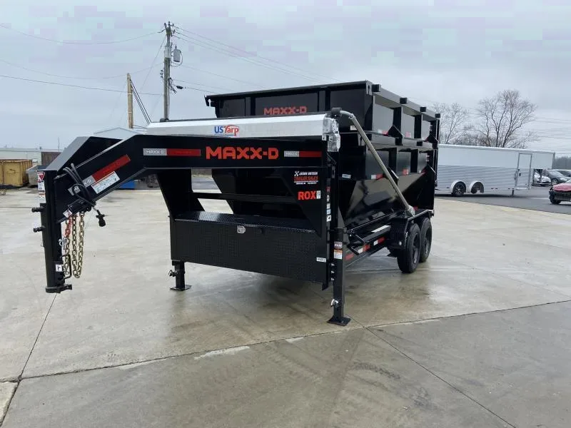 Submit Your Offer: 2025 MAXX-D 7x14 Roll-Off Dump Trailer (16K GVWR)