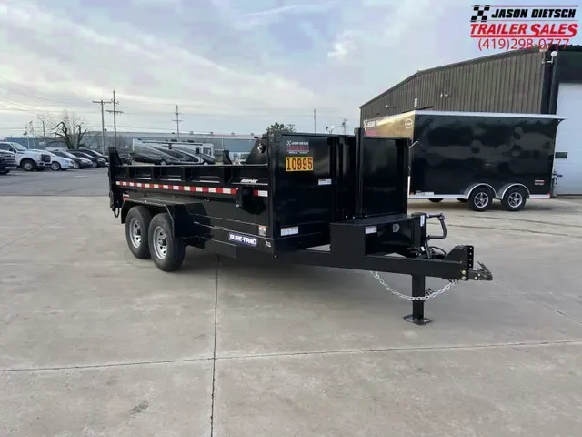 New 2025 Sure-Trac 7x14 Dump Trailer (14K GVWR) - Make Your Best Deal!