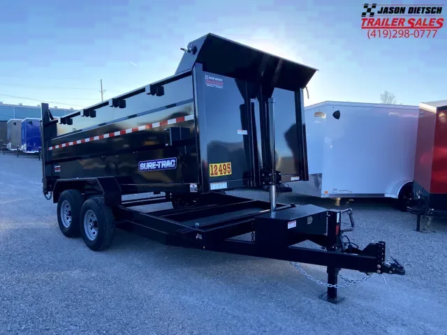 2025 Sure-Trac 7x14 Dump Trailer 14K Telescopic - Edgerton, OH
