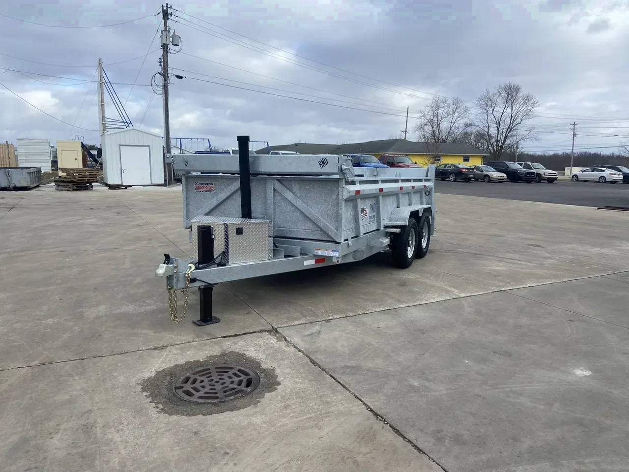 BND 7X14 15K Dump Trailer