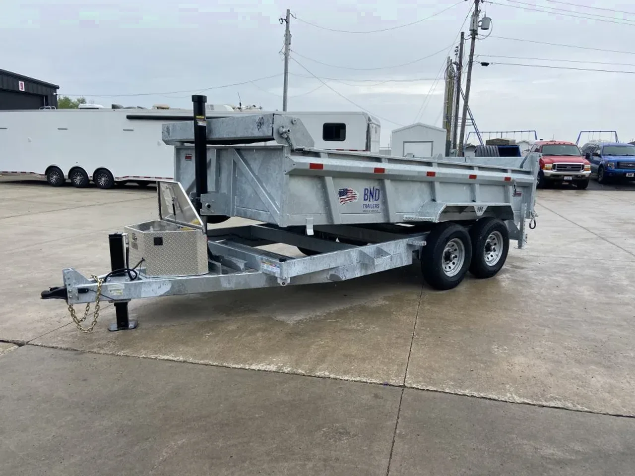 BND Trailers GAL 7X14 Dump