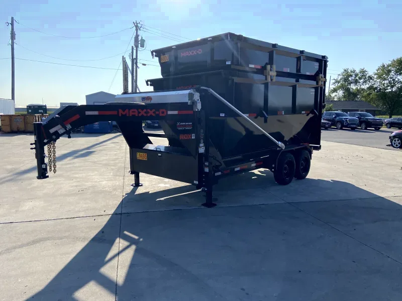 2025 MAXX-D ROX 16K Gooseneck Roll Off Dump Trailer (Trailer Only)