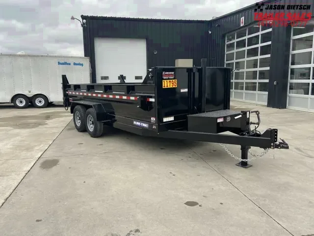 Make an Offer: 2025 Sure-Trac 7x16 HD Low Profile Dump Trailer (14K GVWR)