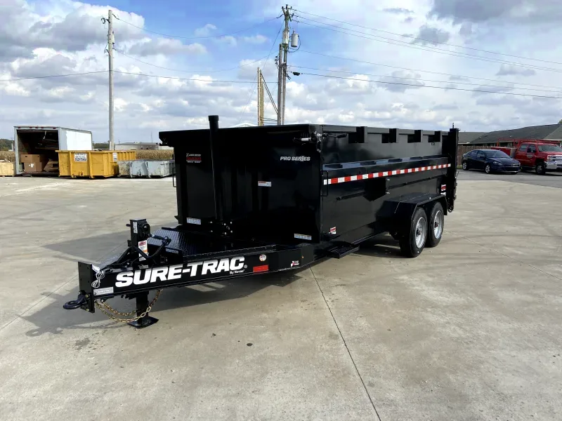 2025 Sure-Trac 7x16 Pro Series 17.6K Dump Trailer