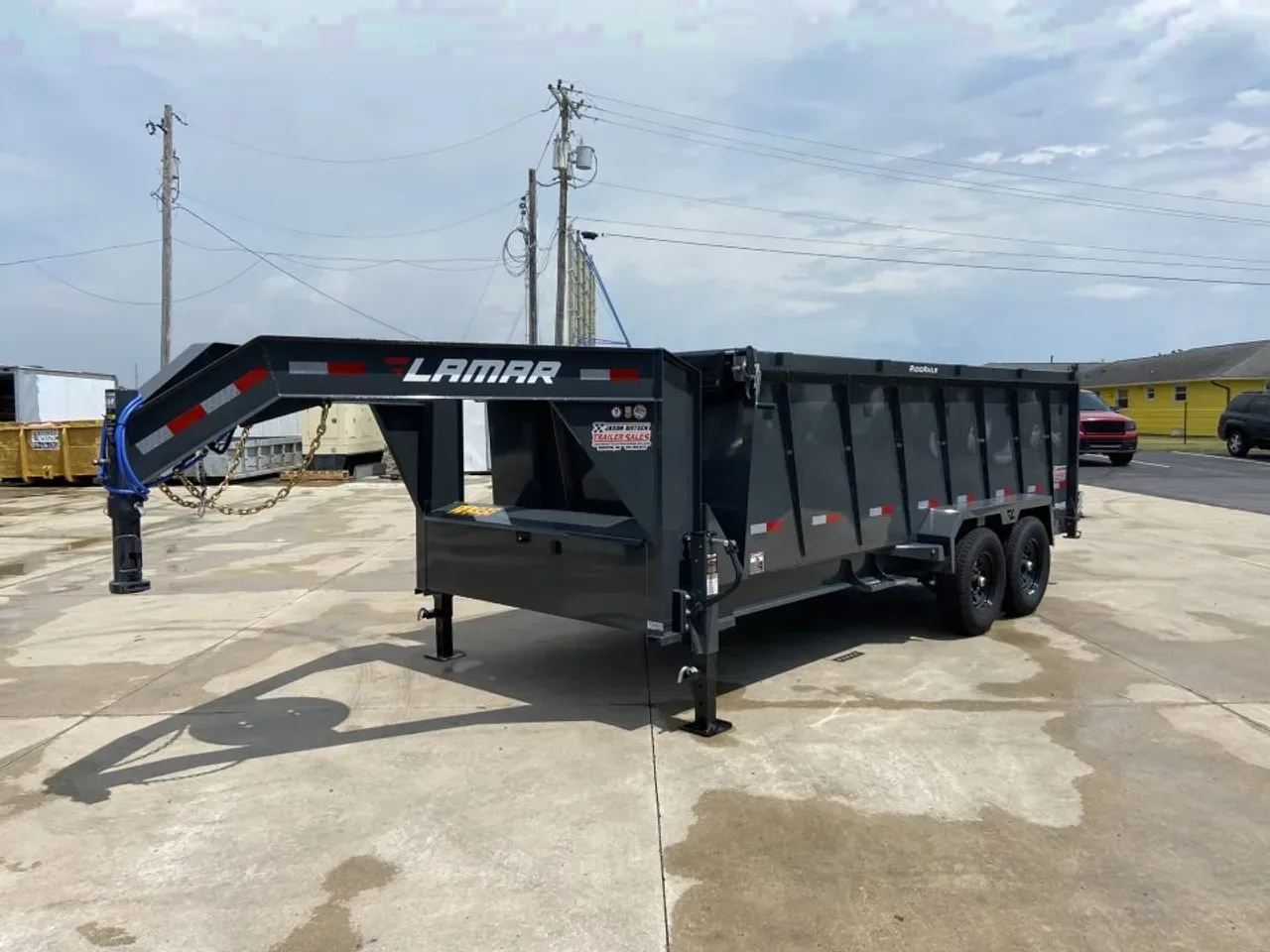 83"X16' DT - 14K Telescopic Dump Lamar