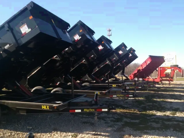 Dump Trailer14ft w/LED Lights and Brakes