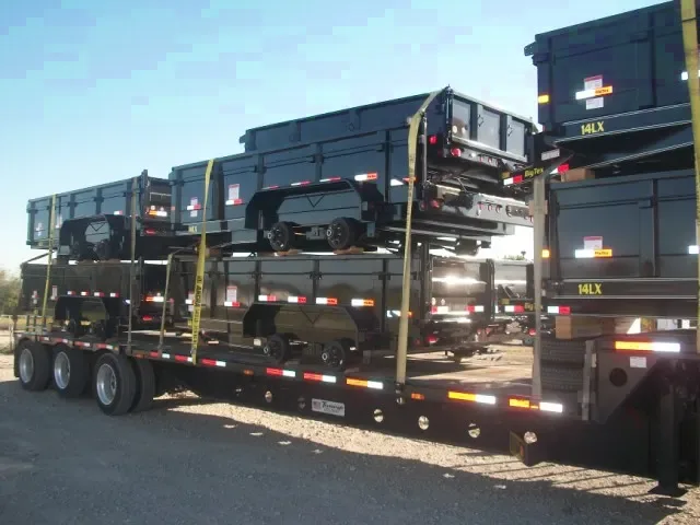 14FT Tandem Axle Dump Trailer w/Ramps