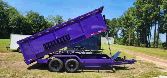 HEAVY DUTY 7x16 Dump Trailer 48