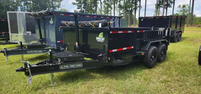 HEAVY DUTY 7x16 Dump Trailer 24" Sides