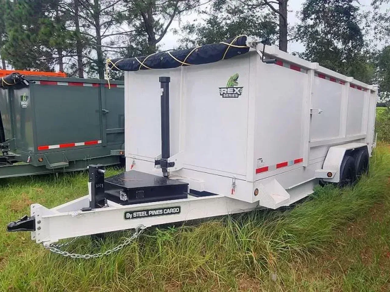 2026 Steel Pines Cargo REX 7X16 DUMP TRAILER Dump Trailer
