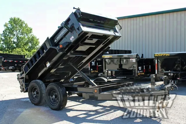 2026 New 5' x 10' Iron Bull Single Cylinder Hydraulic Dump Trailer w/ 18' High Sides