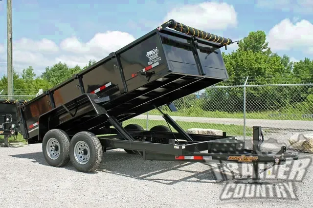 2026 Brand New Model 7'x14' Tandem Axle, Bumper Pull, Dual Cylinder Hydraulic Dump