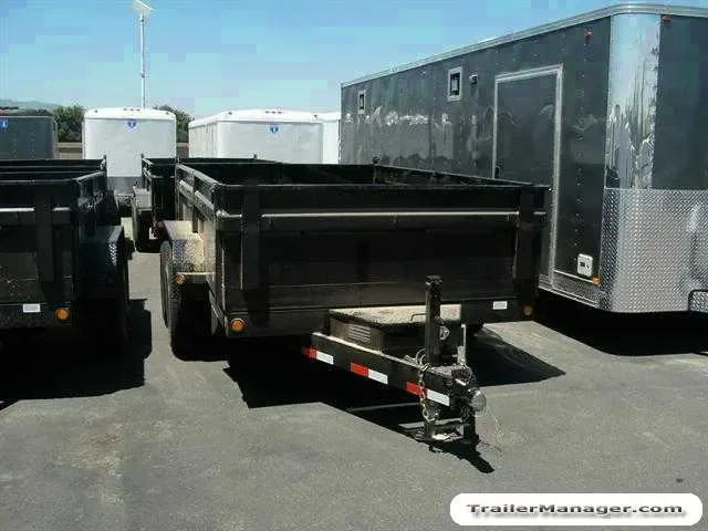 Dump Trailer 12ft w/Stake Pockets