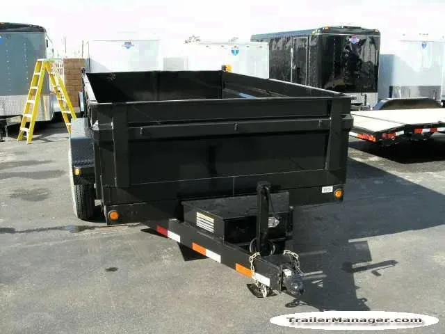 Dump Trailer 12ft w/Combo Gate