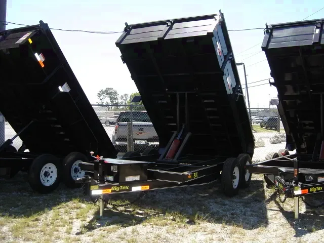 12ft Low Profile TA Dump Trailer