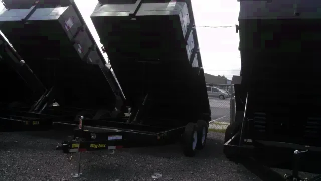 14ft TA Dump Trailer w/Tarp