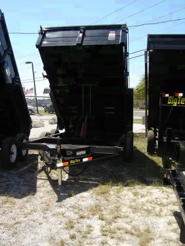 14ft Dump Trailer w/Double Rear Gate