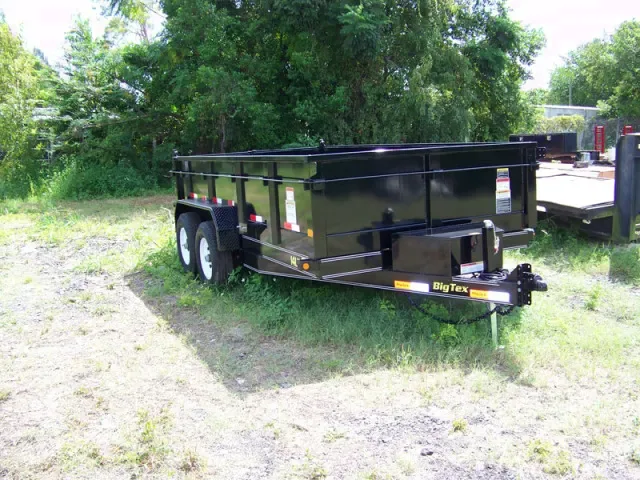14ft Low Profile Bumper Pull Dump