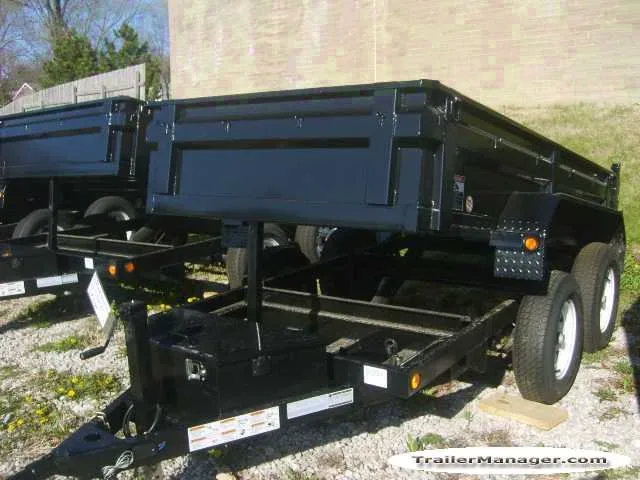 Dump Trailer 10ft Single Ram