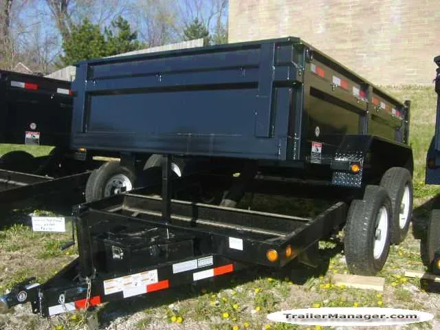 10FT DUMP TRAILER W/RAMPS