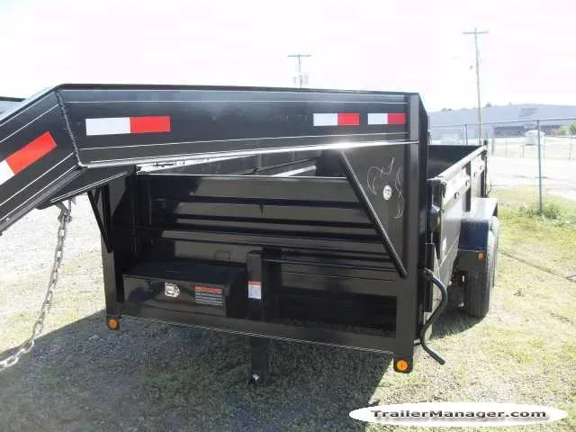 14ft Gooseneck TA Dump Trailer