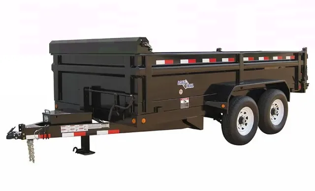 14 ft BP Dump Trailr w/ Tarp