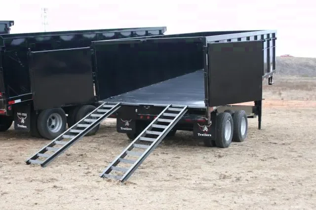 20ft 10-Ton Gooseneck Dump Trailers