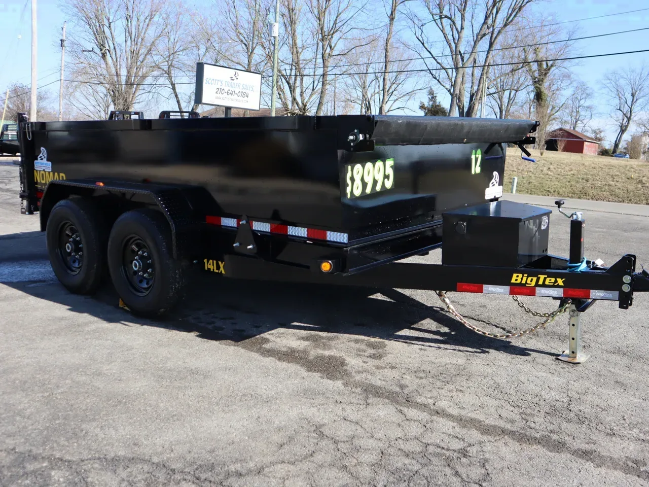 2026 Big Tex Trailers 12' 14LX Dump Trailer