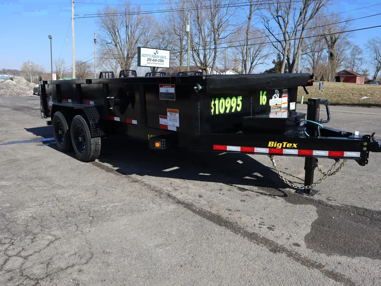 2026 Big Tex Trailers 16' 14LP Dump Trailer