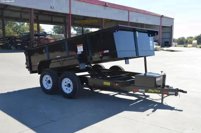 12ft Bumper Pull Single Ram Dump Trailer