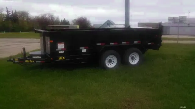 14ft Dump- Tandem Axle Low Profile Extra Wide