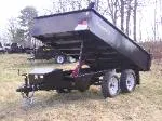 10ft DECK OVER DUMP TRAILER W/SPREADER GATE