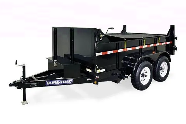 10ft Bumper Pull Low Profile Dump Trailer