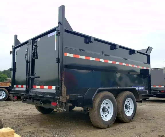 12ft Dump Trailer w/4 Foot Tall Sides